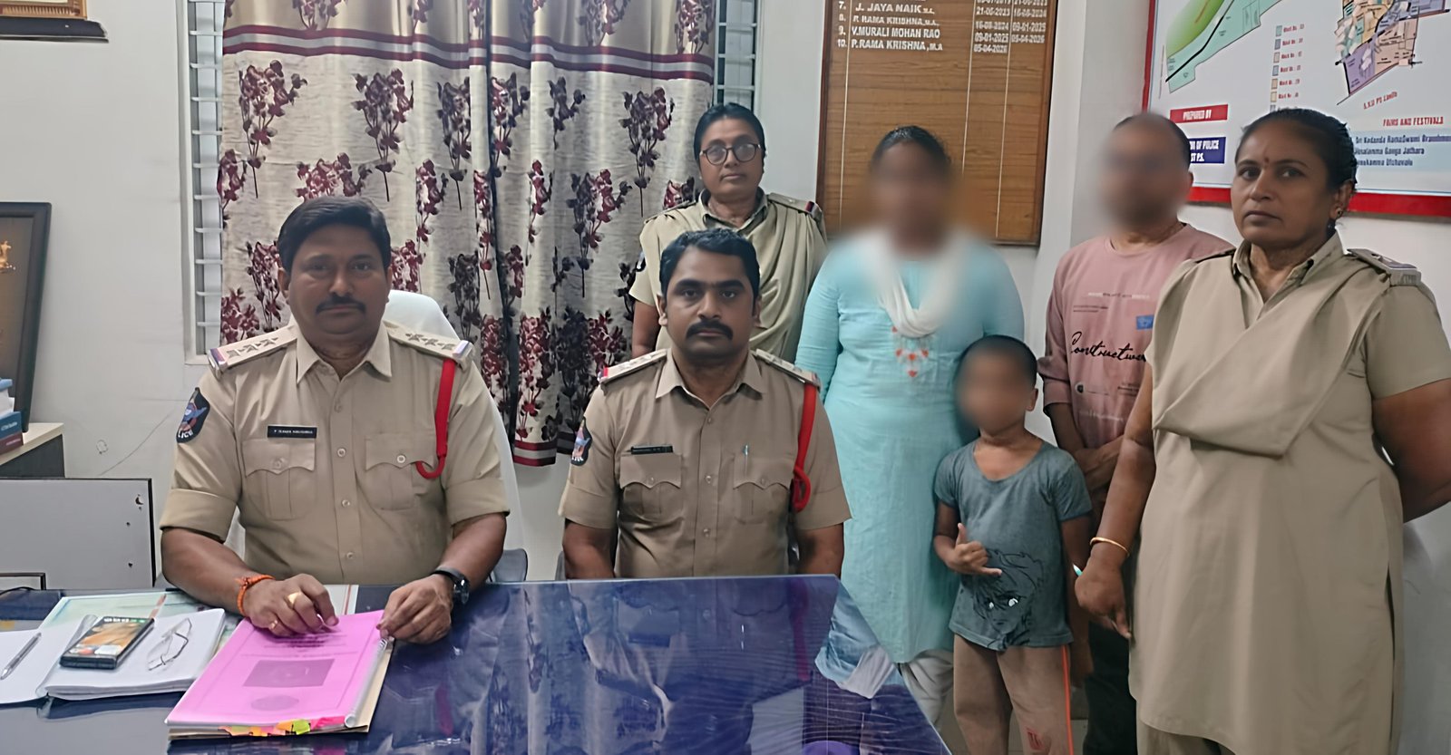 సకాలంలో స్పందించి ప్రాణాలు కాపాడిన తిరుపతి పోలీసులు