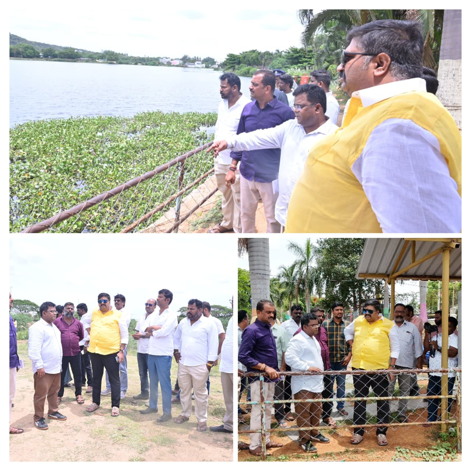 కట్టమంచి, గంగినేని చెరువుల సుందరీకరణ వేగవంతం చేయాలి: ఎమ్మెల్యే గురజాల జగన్ మోహన్...