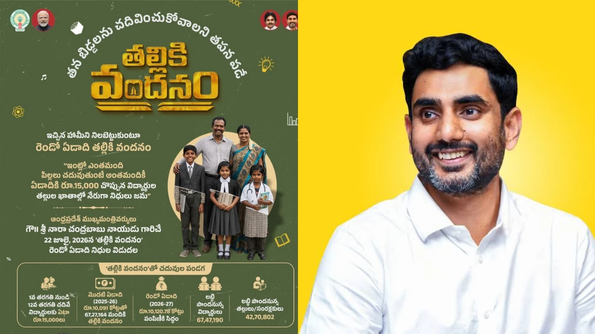 విద్యార్థుల కుటుంబాలకు శుభవార్త..! 'తల్లికి వందనం' రెండో విడత నిధుల విడుదల