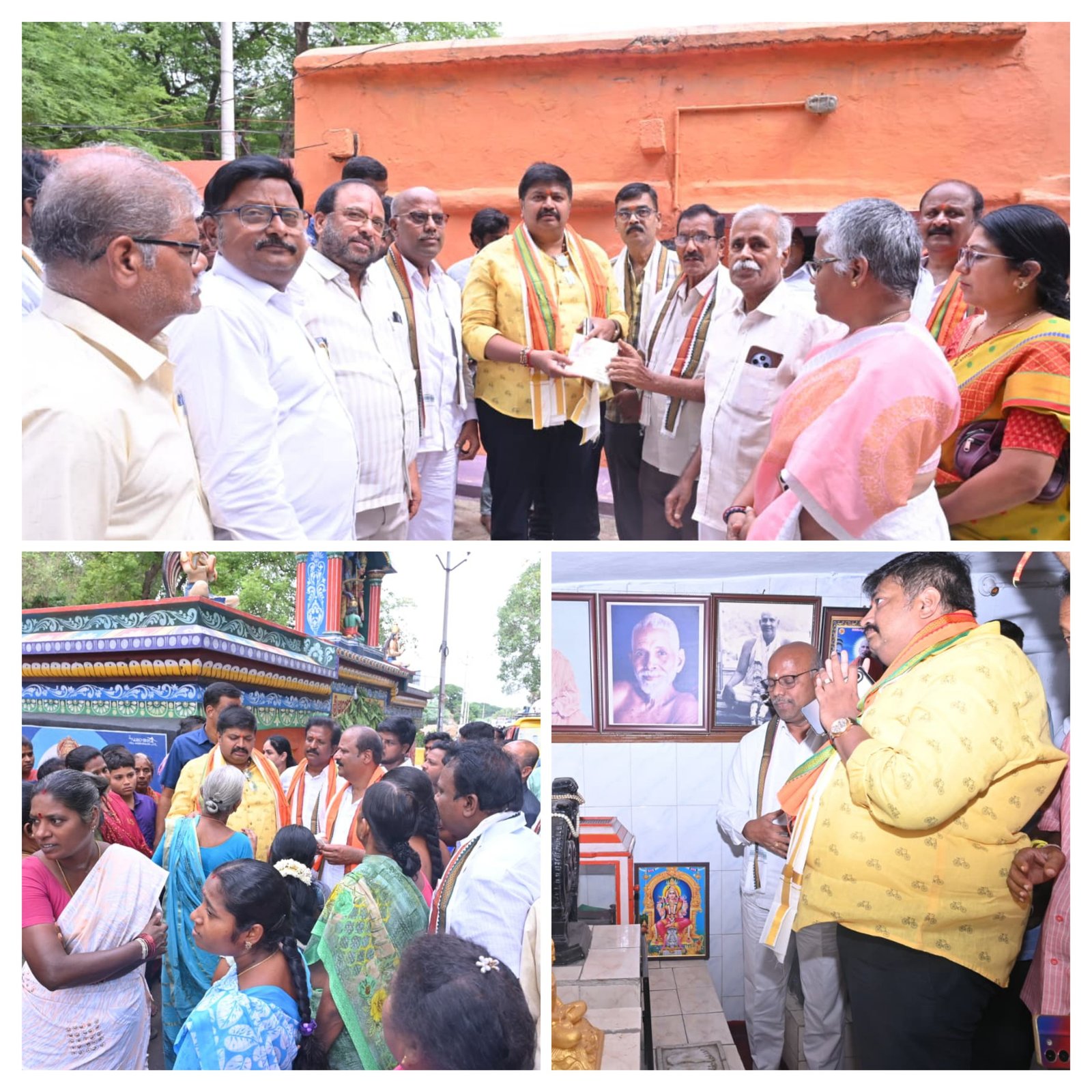 చిన్మయ ఆశ్రమ భూ వివాద పరిష్కారానికి చిత్తూరు ఎమ్మెల్యే చొరవ...