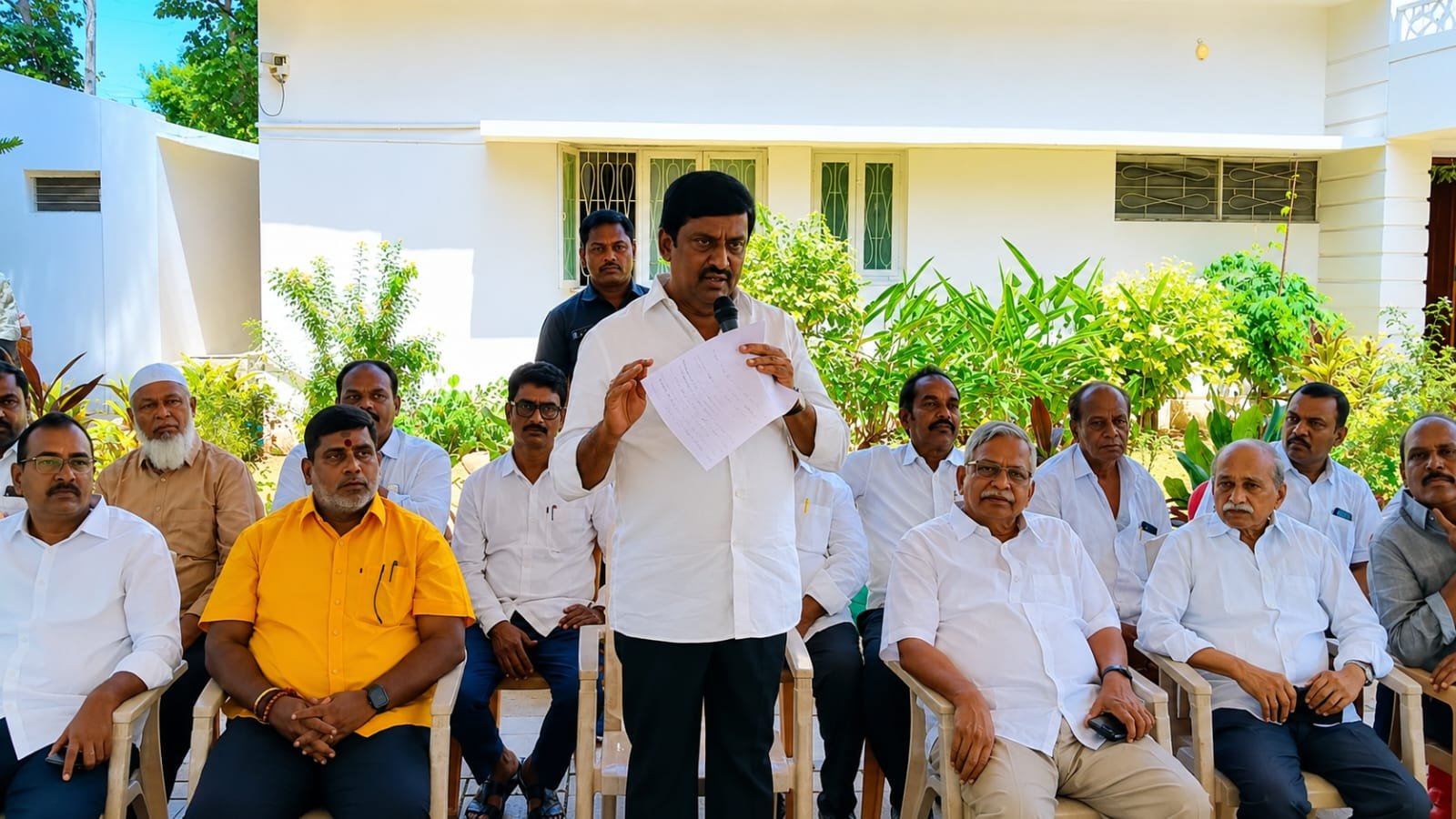 ఇంటింటి సంక్షేమ సందేశానికి సిద్ధం కావాలి: ఎమ్మెల్యే కిషోర్ కుమార్ రెడ్డి