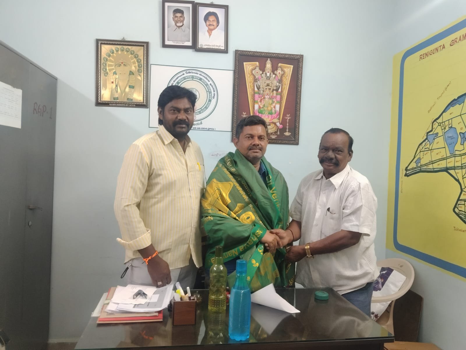 రేణిగుంట అభివృద్ధిలో నూతన అధ్యాయానికి శ్రీకారం చుట్టాలి