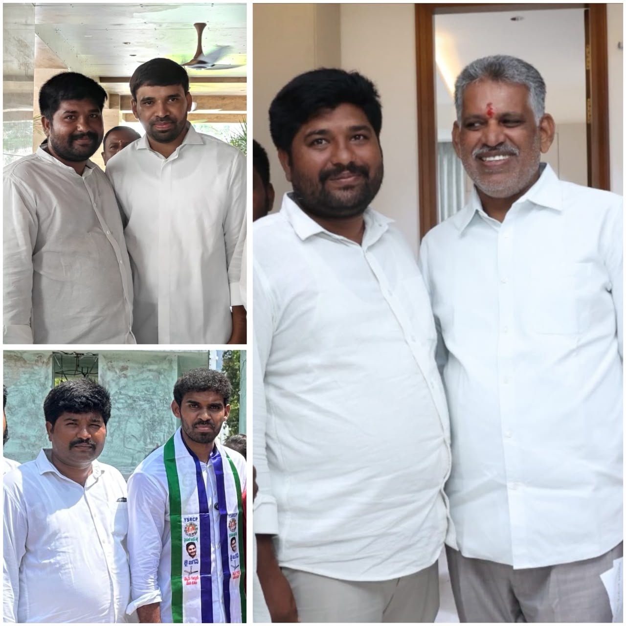 శేషారెడ్డికి వైసీపీ నేతల జన్మదిన శుభాకాంక్షలు