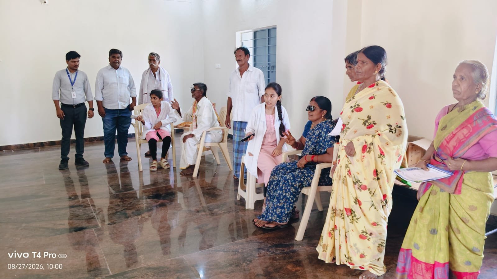 ఉచిత నేత్ర వైద్య శిబిరానికి విశేష స్పందన