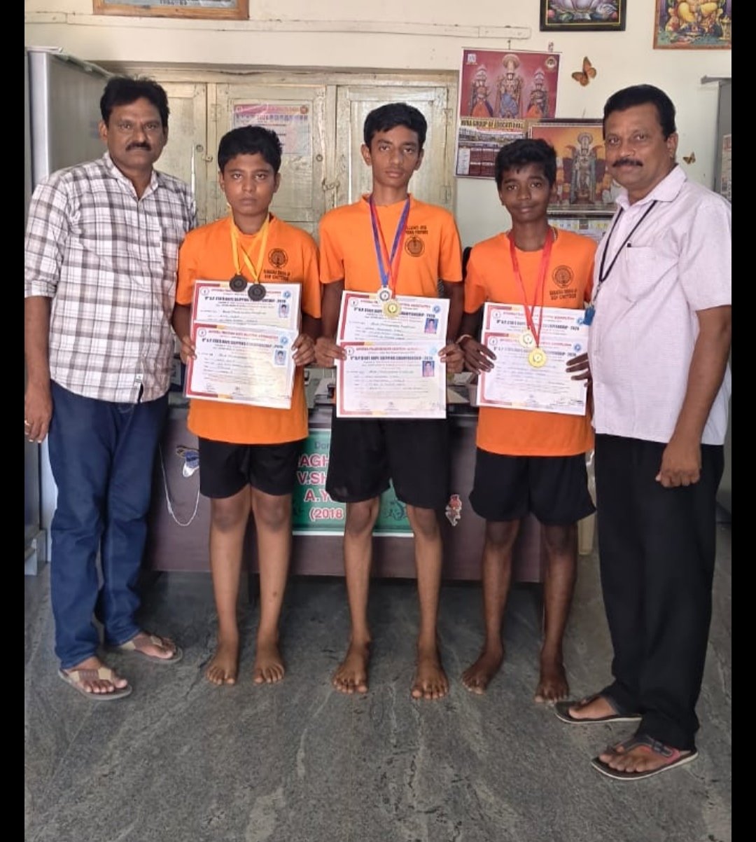 రోప్‌ స్కిప్పింగ్‌లో సోమల విద్యార్థుల ప్రతిభ