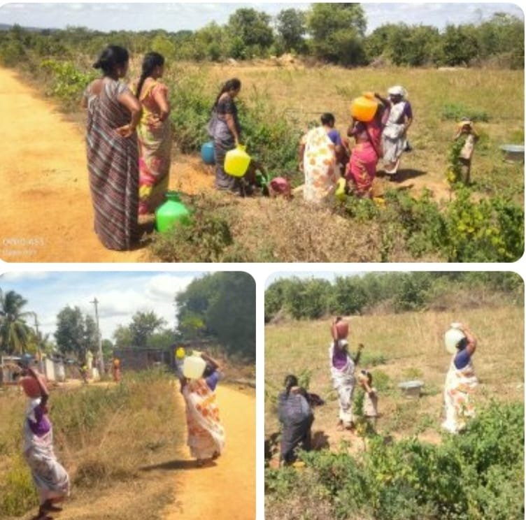గుక్కెడు నీటి కోసం కన్నీటి గోడు!