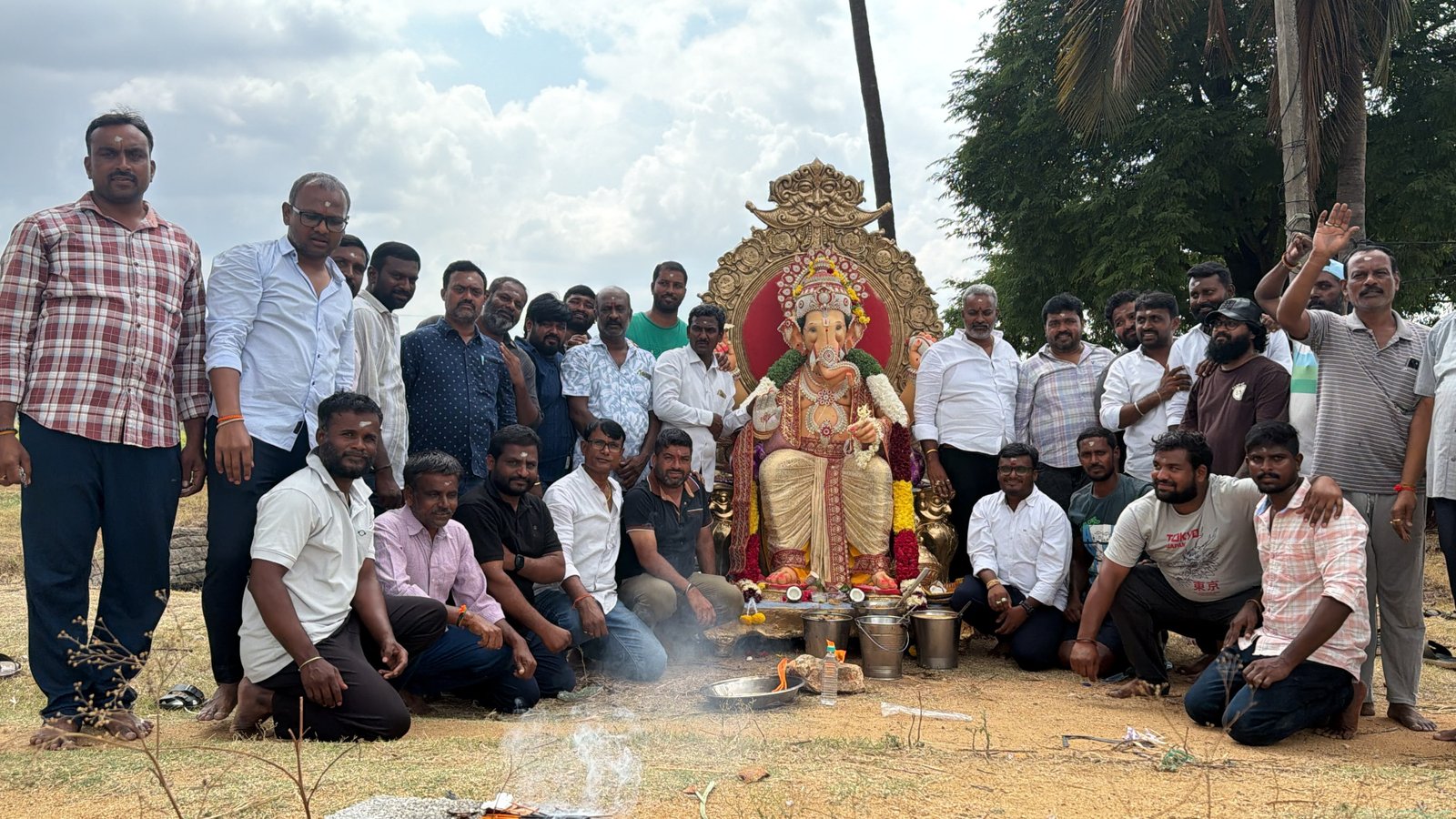 నిరాడంబరంగా వినాయక విగ్రహాల నిమజ్జనం