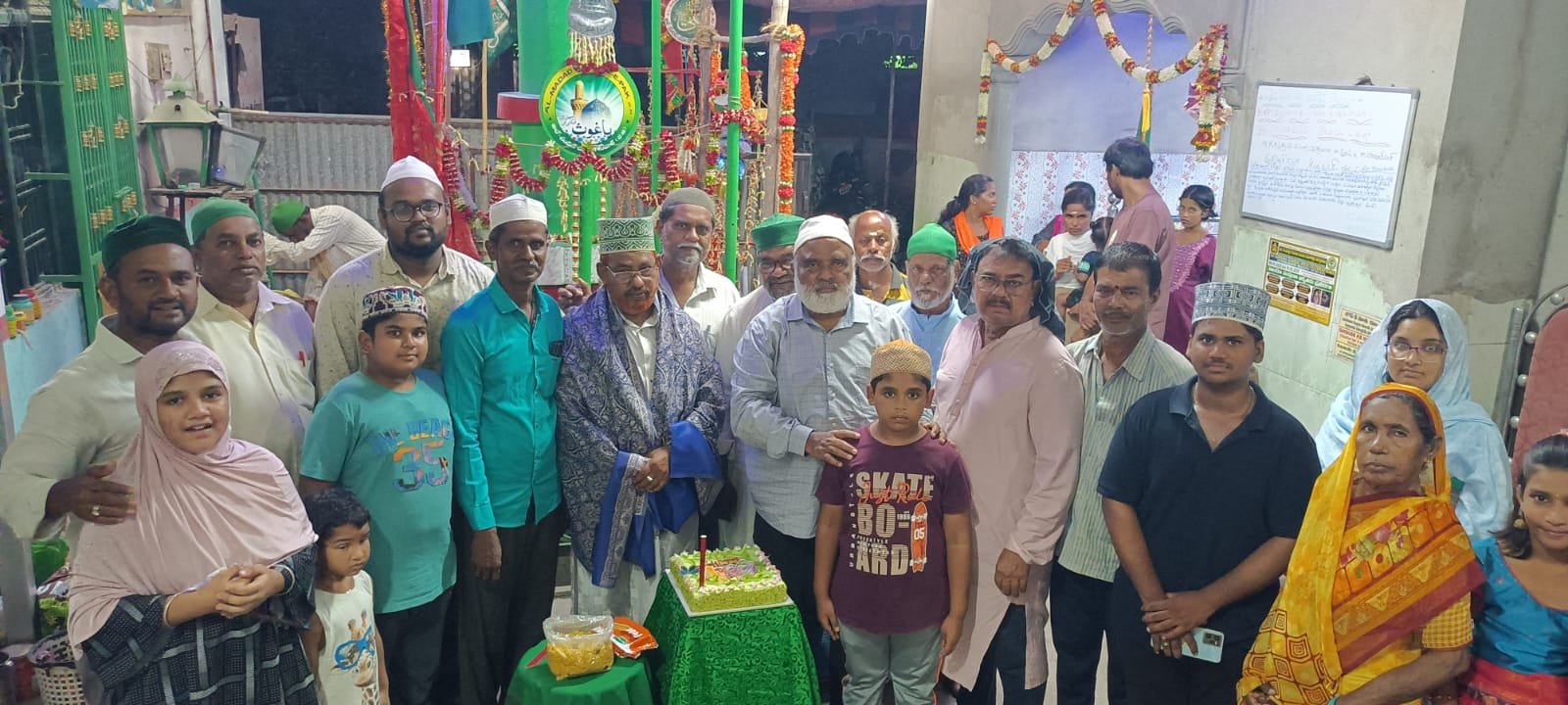 శిష్య బృందం ఆధ్వర్యంలో ఖ్వాజా జుబేర్ ఖాదరీ జన్మదిన వేడుకలు