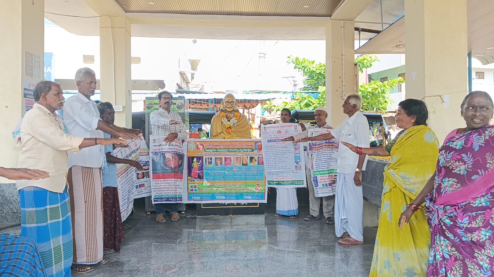 కుష్ఠువ్యాధిపై వివక్షను వీడాలి...డిప్యూటీ హెచ్‌ఈఓ మహమ్మద్‌ రఫీ
