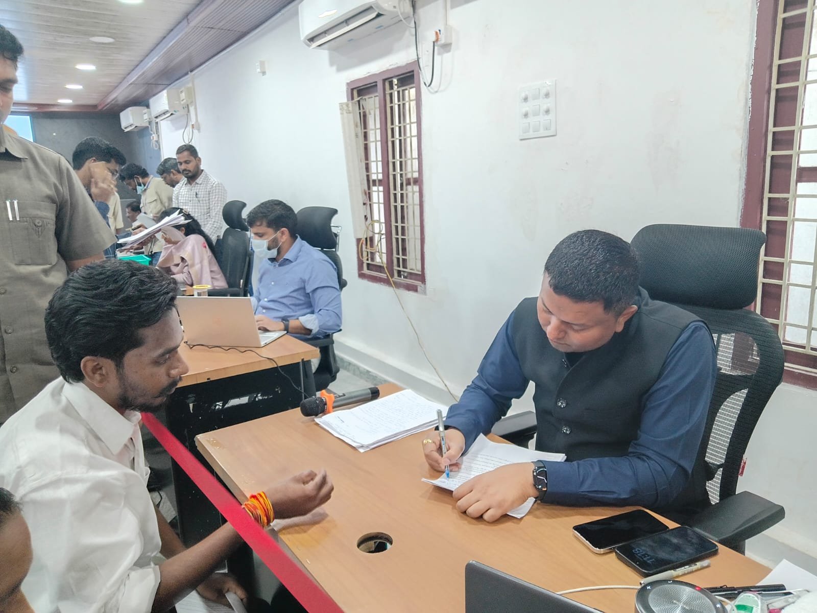 బోయకొండ దేవస్థానం ఈవోపై కలెక్టర్‌కు ఫిర్యాదు